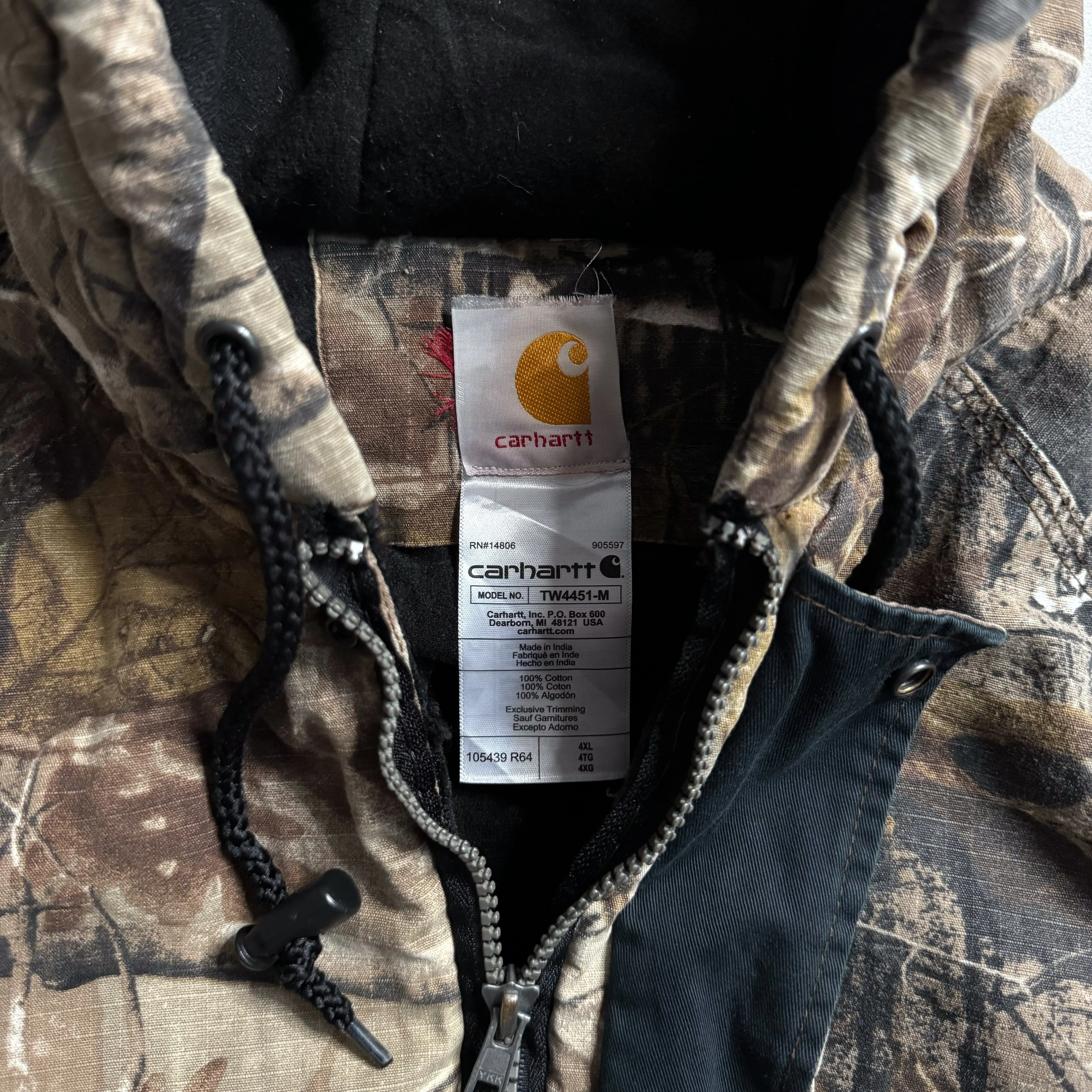 1990's Carhartt Realtree Camo Jacket - L