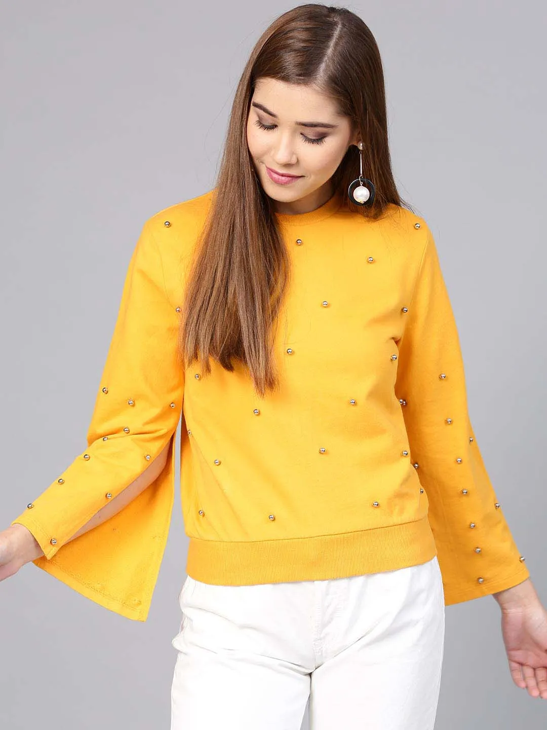 Beaded Sweatshirt