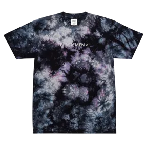 Black Men > Embroidered Oversized Tie Dye T-Shirt