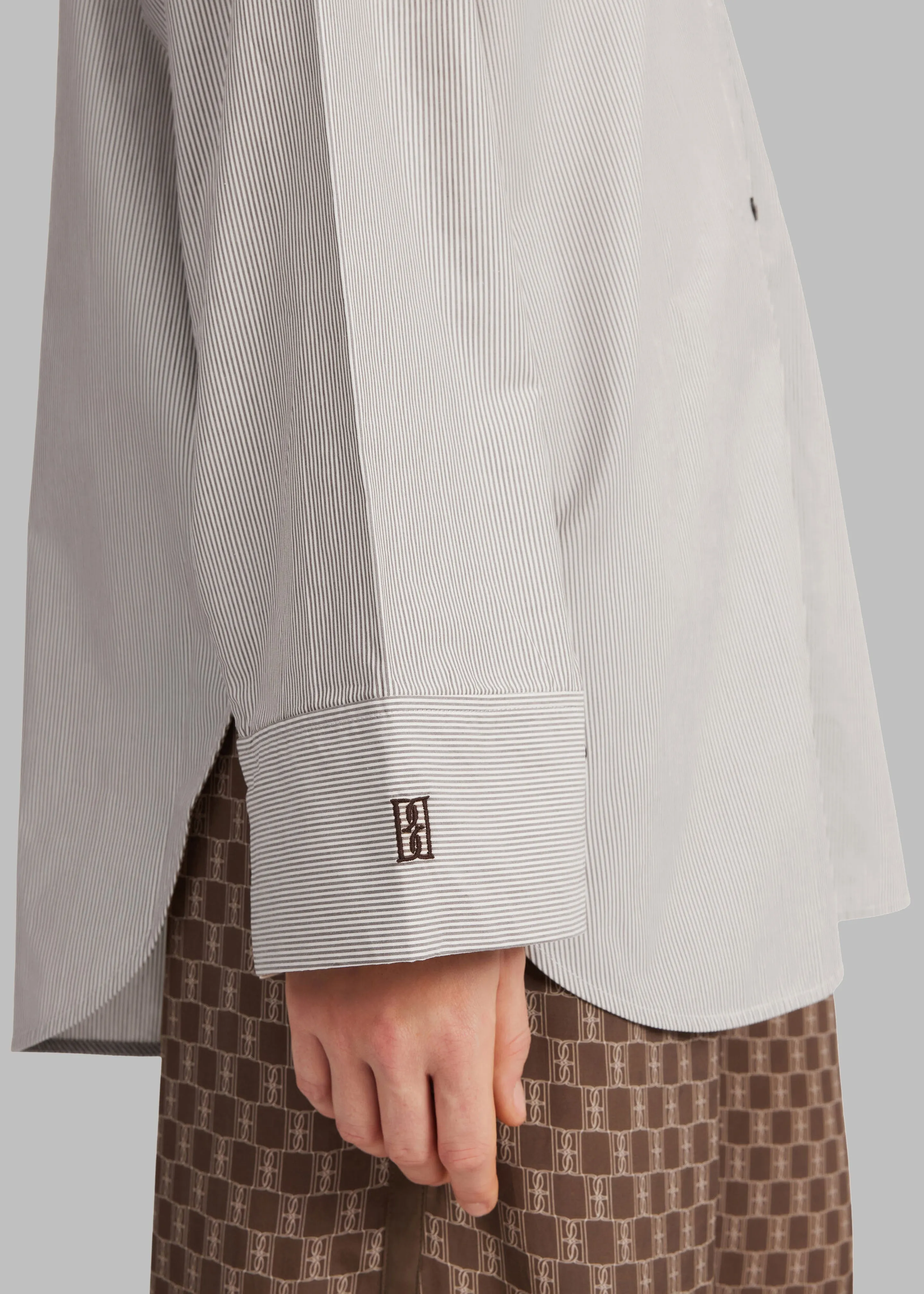 By Malene Birger Derris Shirt - Warm Brown