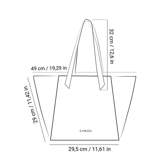 CANUSSA Shoulder Bag Totissimo Orange