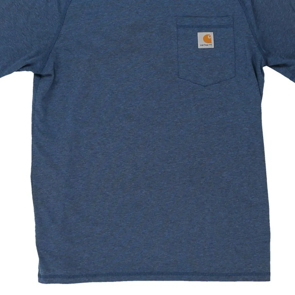 Carhartt T-Shirt - Medium Blue Cotton