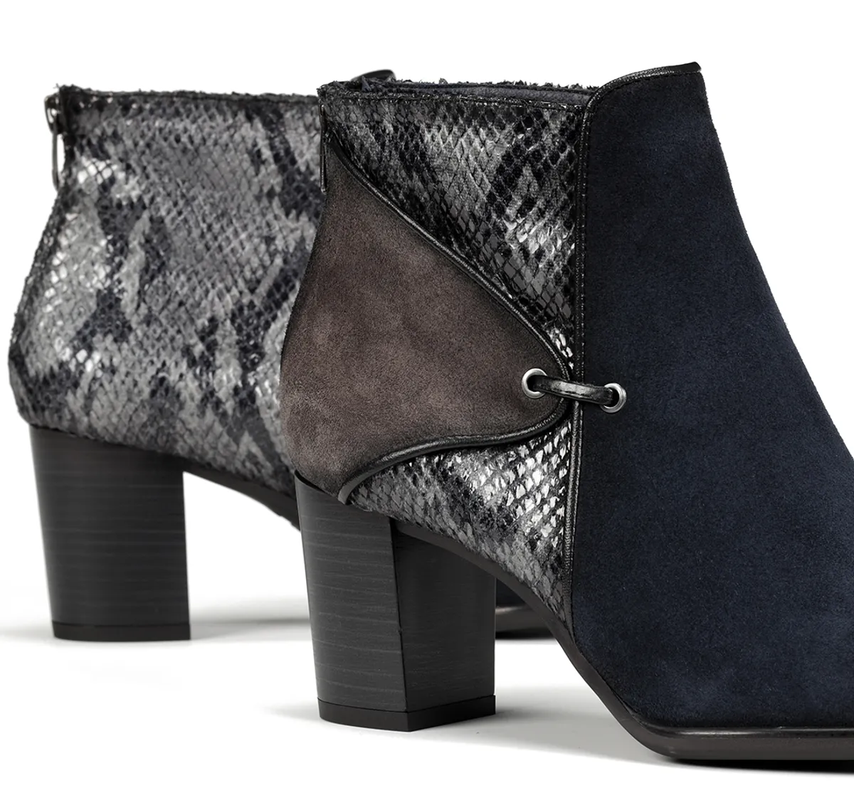 KING D8925 Multicolor Ankle Boot