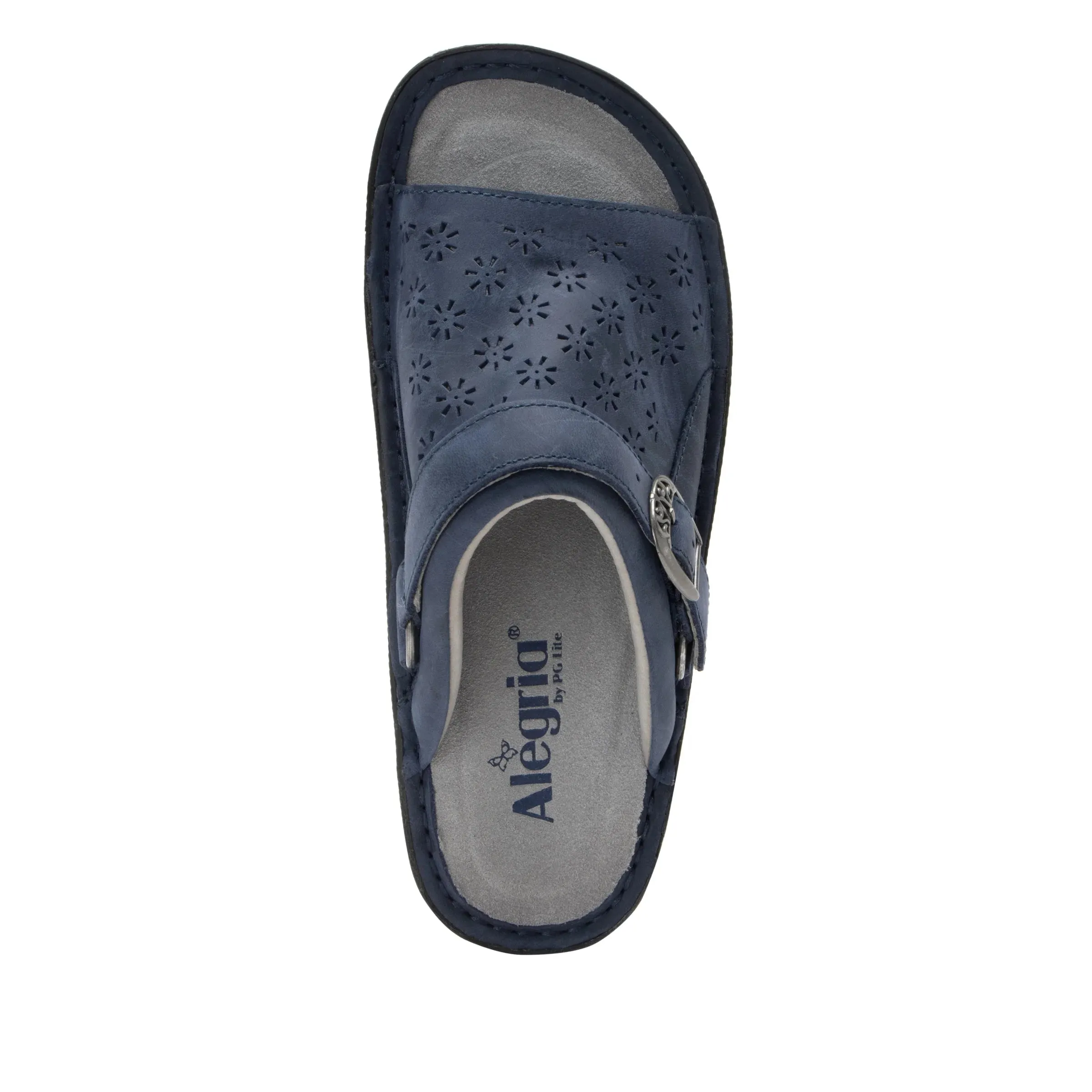Peppergate Klover Oiled Navy Sandal Women's
