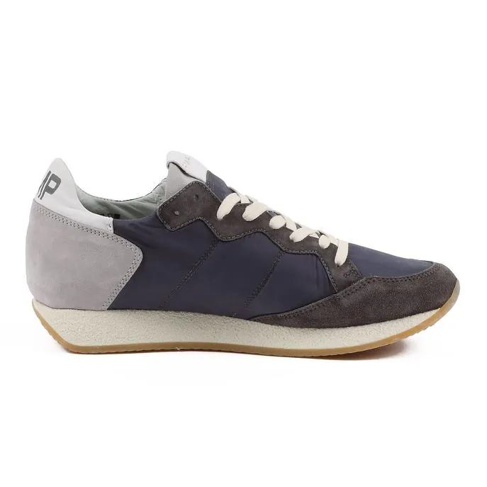 SNEAKER MONACO VINTAGE Man Gris Anthracite