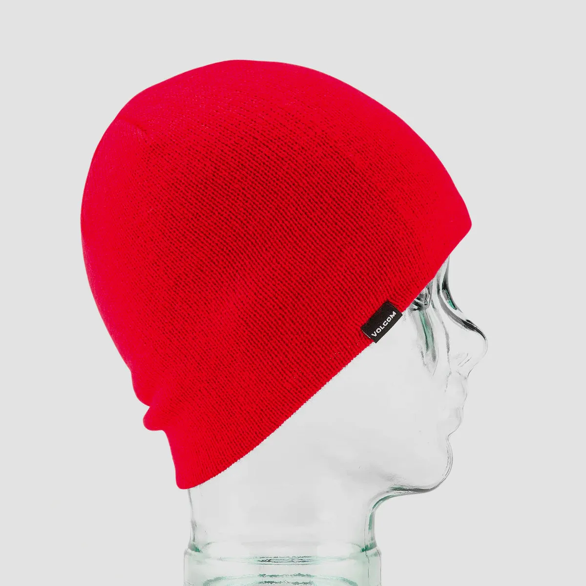 Volcom V.Co Skull Beanie Red